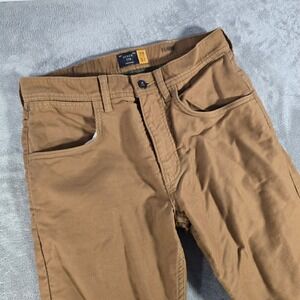 J.Crew 770 Straight-Fit‎ Khaki Pants Casual Everyday Comfort Size 29x32 Thermal